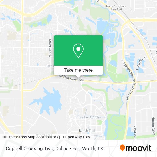 Coppell Crossing Two map