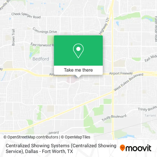 Centralized Showing Systems (Centralized Showing Service) map