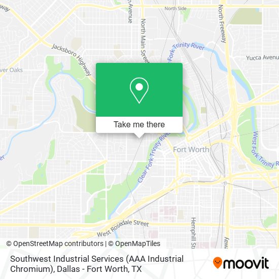 Southwest Industrial Services (AAA Industrial Chromium) map