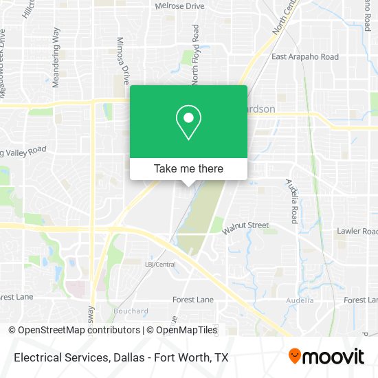 Electrical Services map