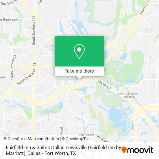 Fairfield Inn & Suites Dallas Lewisville (Fairfield Inn by Marriott) map