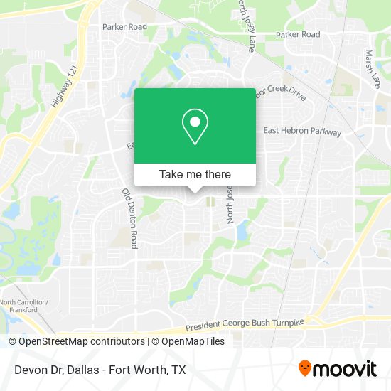 Mapa de Devon Dr
