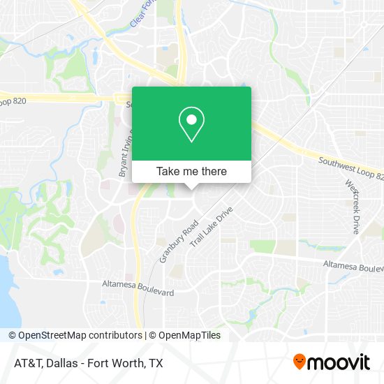 AT&T map