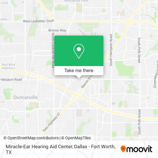 Mapa de Miracle-Ear Hearing Aid Center