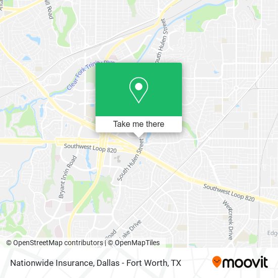 Nationwide Insurance map