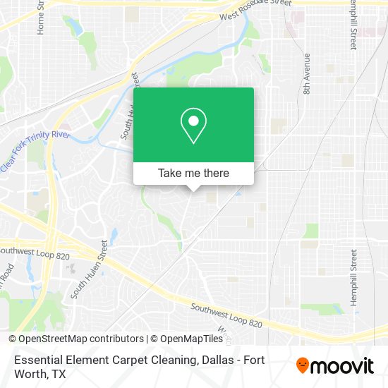 Essential Element Carpet Cleaning map