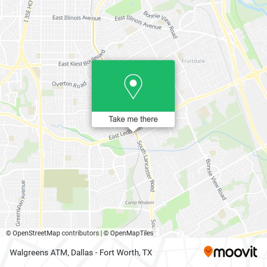 Mapa de Walgreens ATM