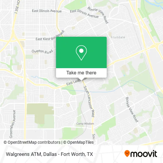 Walgreens ATM map