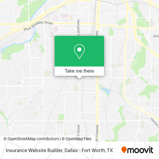 Insurance Website Builder map