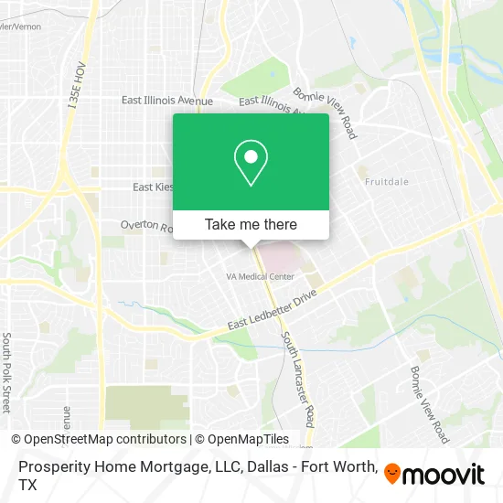 Mapa de Prosperity Home Mortgage, LLC