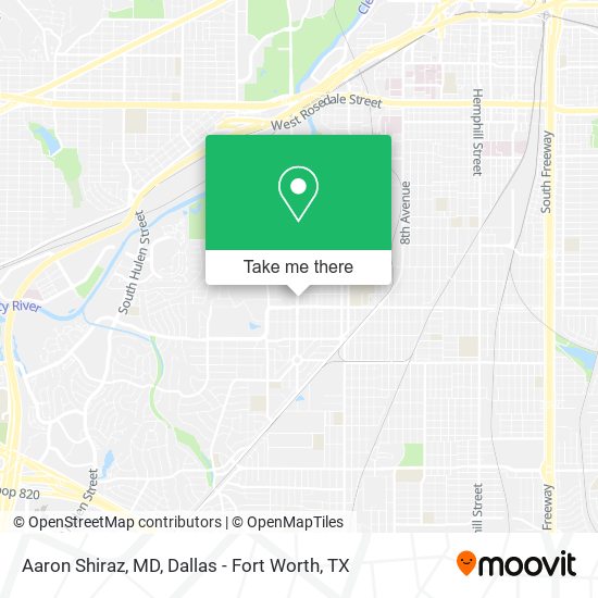 Aaron Shiraz, MD map