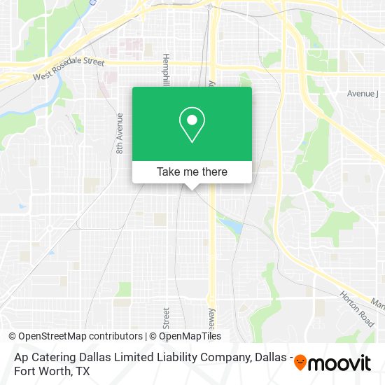 Mapa de Ap Catering Dallas Limited Liability Company