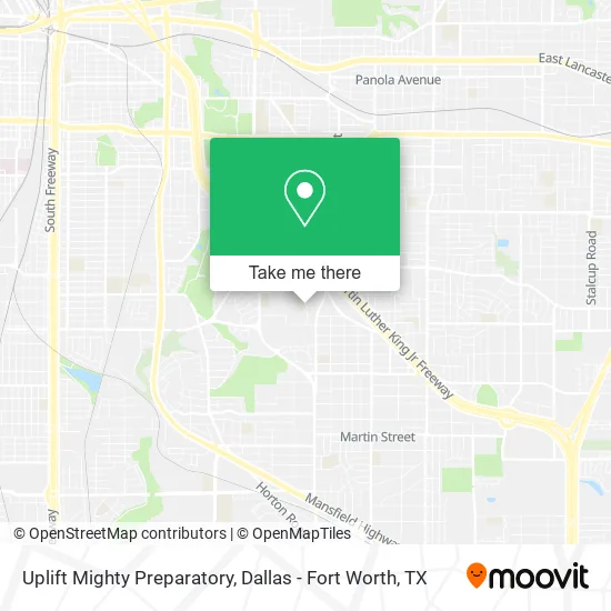 Mapa de Uplift Mighty Preparatory
