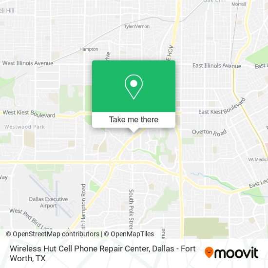 Mapa de Wireless Hut Cell Phone Repair Center