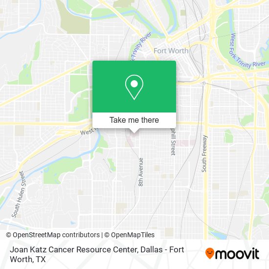 Mapa de Joan Katz Cancer Resource Center