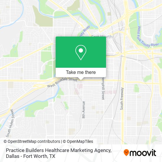 Mapa de Practice Builders Healthcare Marketing Agency