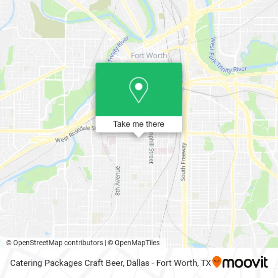 Catering Packages Craft Beer map