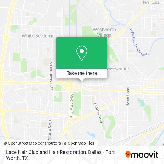 Lace Hair Club and Hair Restoration map