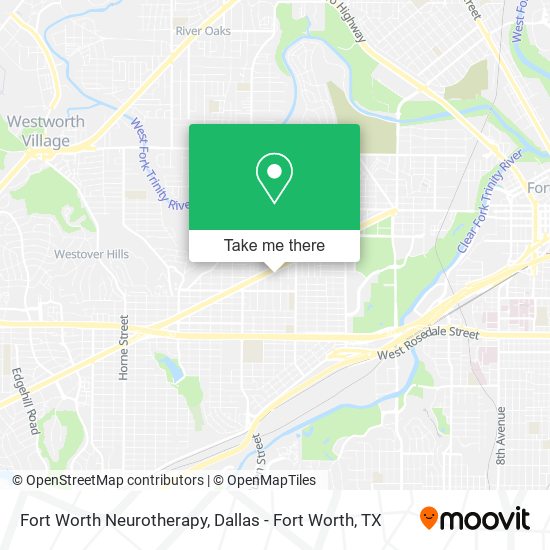 Mapa de Fort Worth Neurotherapy