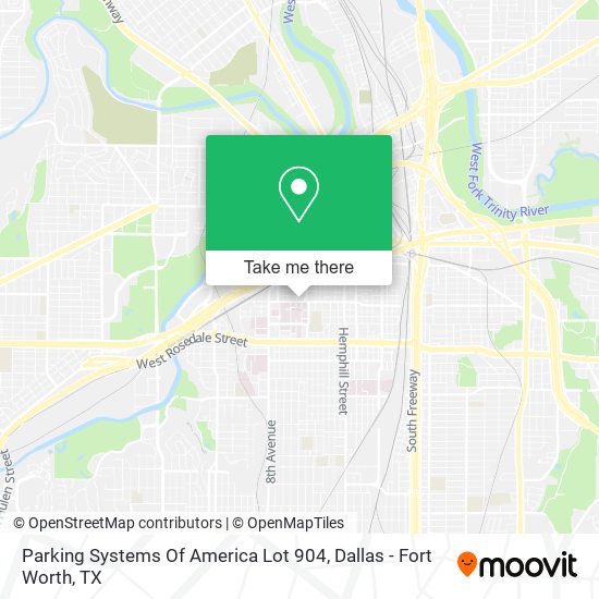 Parking Systems Of America Lot 904 map