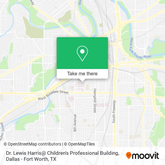 Dr. Lewis Harris@ Children's Professional Building map