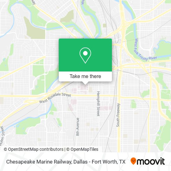 Chesapeake Marine Railway map