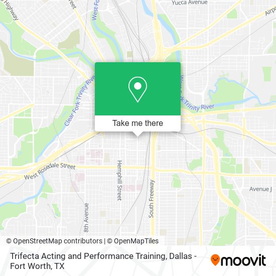 Mapa de Trifecta Acting and Performance Training