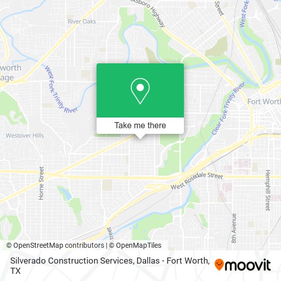 Silverado Construction Services map