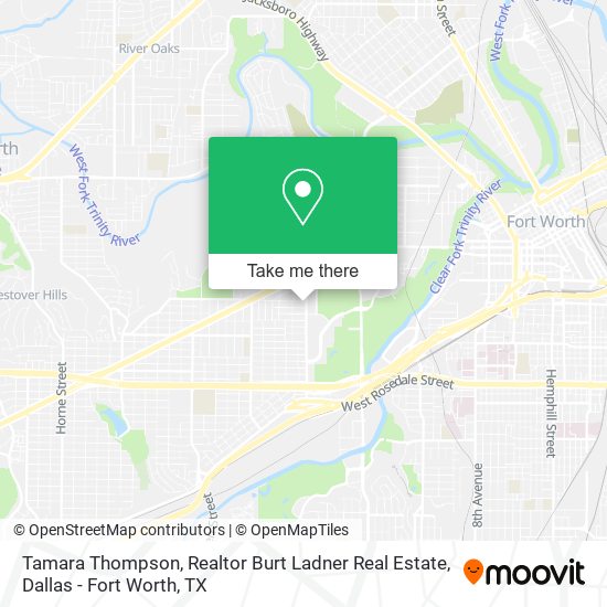 Mapa de Tamara Thompson, Realtor Burt Ladner Real Estate