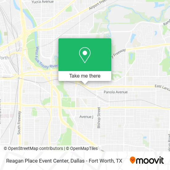 Mapa de Reagan Place Event Center