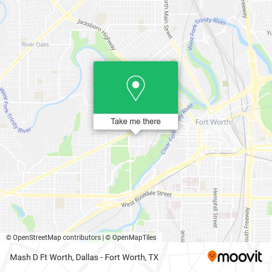 Mash D Ft Worth map