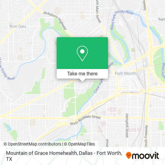 Mapa de Mountain of Grace Homehealth