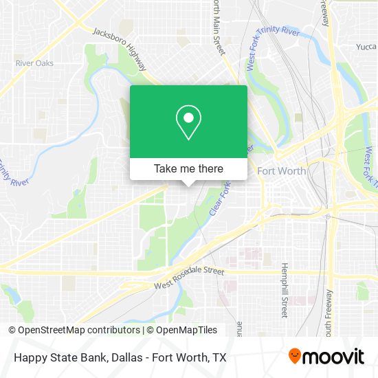 Happy State Bank map