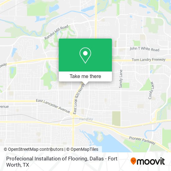 Profecional Installation of Flooring map