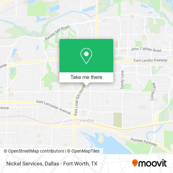 Nickel Services map