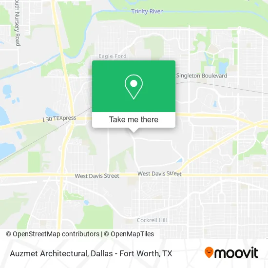 Auzmet Architectural map