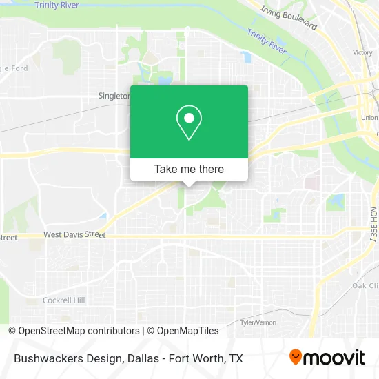 Bushwackers Design map