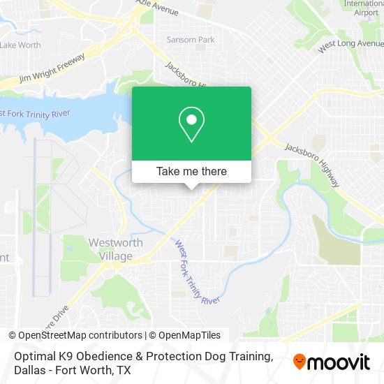 Optimal K9 Obedience & Protection Dog Training map