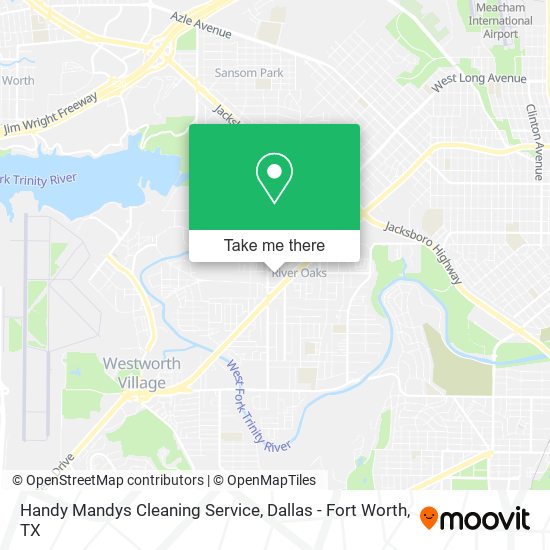 Handy Mandys Cleaning Service map