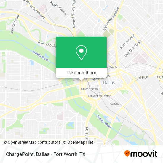 ChargePoint map