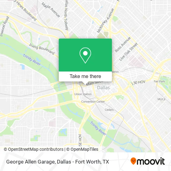 George Allen Garage map