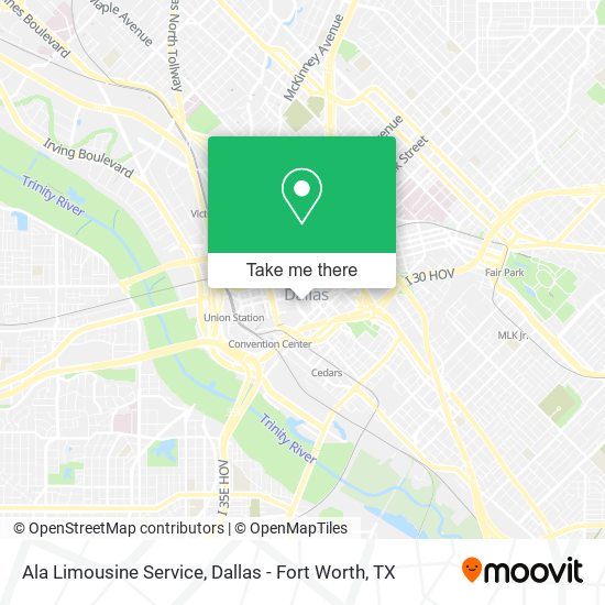 Mapa de Ala Limousine Service