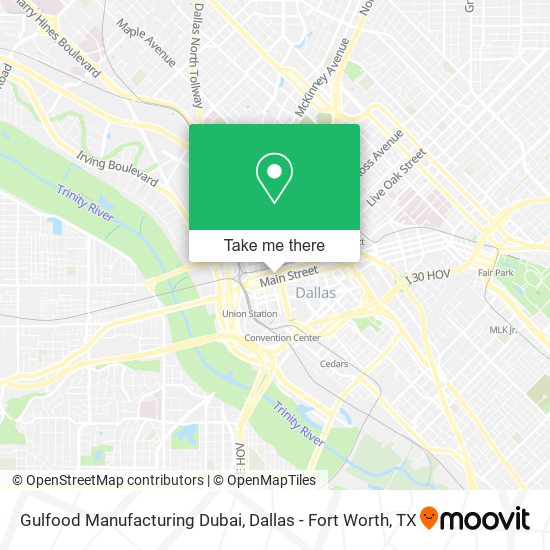 Mapa de Gulfood Manufacturing Dubai