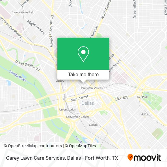 Carey Lawn Care Services map
