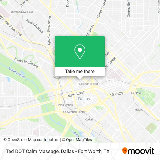 Ted DOT Calm Massage map