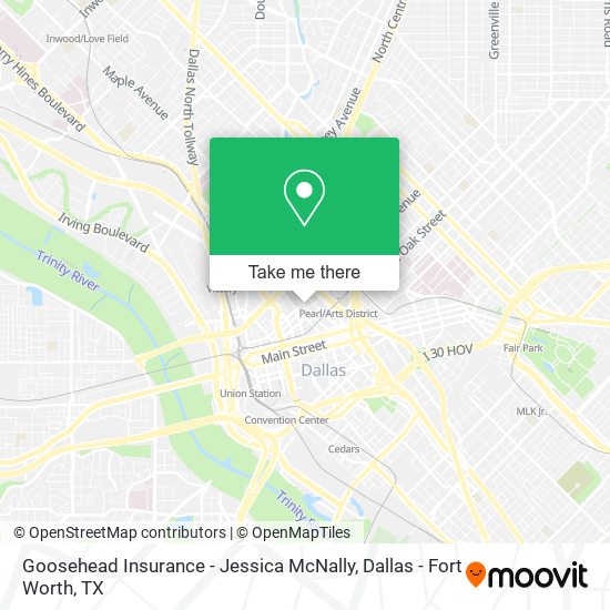 Goosehead Insurance - Jessica McNally map