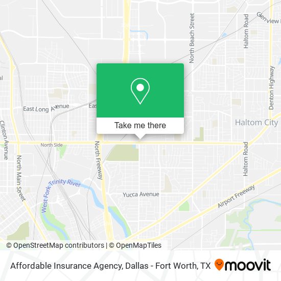 Mapa de Affordable Insurance Agency