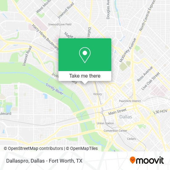 Dallaspro map