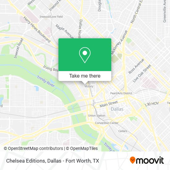 Chelsea Editions map