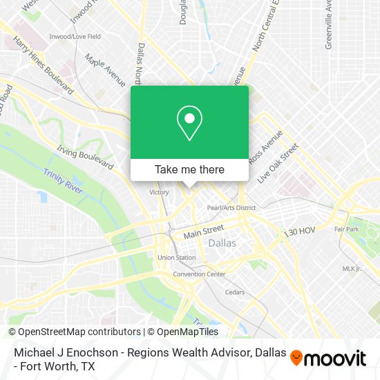 Michael J Enochson - Regions Wealth Advisor map